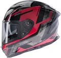 Spec X Integralhelm SX-82.03 Stinger XS Rot, Schwarz & Grau Stinger