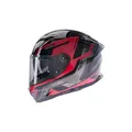 Spec-X Helm Sx-82.03/r1 Rot/schw/grau Xs Pinready