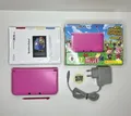 Nintendo 3DS XL - Animal Crossing New Leaf PINK/Rosa | Ovp Kabel ✅