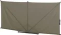 Siena Garden Sichtschutz Ben 150x280 cm taupe Gestell aus Stahl,Polyester