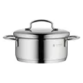 WMF Bratentopf Mini 14cm (714766040), Edelstahl (Bräter + Schmortopf, Kochtopf, Edelstahl, 14 x 10.50 cm) (07 1476 6040)