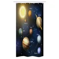 Lehrreich Schmaler Duschvorhang Planeten des Sonnensystems