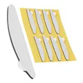 Ersatz Klebestreifen Set, 8 Stück, kompatibel mit Needit Park Mini automatische Parkscheibe, doppelseitiger Spezialkleber für Windschutzscheibe, Klebepads Parking Disc, Klebesticker Kit Glas Parkuhr