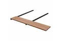 vidaXL Terrassendielen Terrassendiele 48 pcs Braun WPC, BxL: je 14x400 cm, (48-St)