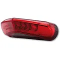 SHIN YO LED Rücklicht, rotes Glas, schwarz