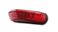 SHIN YO LED Rücklicht, rotes Glas (Black)