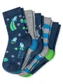 Schiesser Jungen Strümpfe Socken, Modern, Sortiert 1, 173261, 19-22