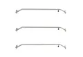 TRUTZHOLM Autoplane 3x Alu-Bügel XL verstellbar 1300 - 2100mm für Anhänger Flach-Planen (Set)