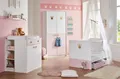 möbel-direkt.de Babyzimmer-Komplettset Cindy in Weiß und Rosé, (Komplett Set, 7-tlg., in verschiedenen Ausführungen), Made in Germany, Soft Close, Prinzessinnenzimmer