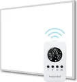 Heidenfeld Infrarotheizung HF-HP106-3 | Flachheizung - Fernbedienung - Wand- & Deckenmontage - Überhitzungsschutz - Infrarot Heizung (300 Watt)
