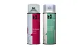 Spraydose für VW-Audi LA7W Reflexsilber Basislack+Klarlack-2x400ml-Zweischicht-S