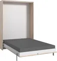 Wimex Schrankbett Juist Schrankklappbett Gästebett vertikal klappbar, 3 Liegeflächen, mit Lattenrost, Made in Germany