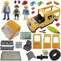 Playmobil 6866 Schulbus Ersatzteile - Playmobil Nabe, Achse, Reifen, Schulkind