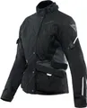 Dainese Tempest 3 D-Dry Damen Motorrad Textiljacke, schwarz/grau, 42