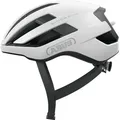 ABUS Rennradhelm WingBack – einfacher Roadhelm für sportliches Fahren im Alltag und in der Freizeit – für Erwachsene und Jugendliche – Pola... - Weiß
