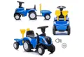 COIL Rutscherauto Kindertraktor, New Holland Traktor,Traktor mit Anhänger,ab 12 Monaten, Licht- und Soundfunktionen