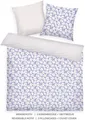 TOM TAILOR HOME Bettwäsche FRESH FLOWERS 135x200cm, 155x220cm oder 200x220cm, Renforcé, 3 teilig, new bedroom, mit farbigem Markenreißverschluss