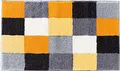 Erwin Müller Badematte Kreta gelb Größe 60x90 cm, Badteppich, Badvorleger rutschhemmend - kuscheliger Hochflor, für Fußbodenheizung geeignet