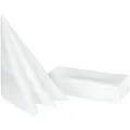 Zollner Stoffservietten,, Weiß, Textil, Quadratisch, 40x40 cm, Wohntextilien, Tischwäsche, Stoffservietten