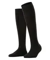 FALKE Damen Kniestrümpfe Sensitive Berlin W Kh Wolle Baumwolle mit Komfortbund 1 Paar, Schwarz Black 3000, 35-38