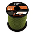 Paracord 550 Typ III | ø 4mm - 11 Kerne - max. 250 kg | 100% Nylonschnur - reißfest & extrem stabil | Nylonseil, Allzweckseil, Reepschnur & Outdoor Seil