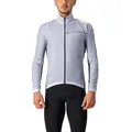 Castelli Herren Squadra Stretch JKT Jacket, Silbergrau/Dunkelgrau, XL EU