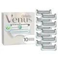 Gillette Venus Damen Rasierklingen — 12 ORIGINAL Ersatzklingen für Damen Nassrasierer, Damenrasierer für den Intimbereich — Kompatibel mit Venus Intimrasierer