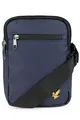 Lyle & Scott Umhängetasche 21X15X8 Cm Mit 3 Taschen, Blau