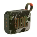 JBL Go 4 in Camouflage – Tragbare Bluetooth-Lautsprecher-Box mit JBL Pro Sound, tiefem Bass und Playtime-Boost-Funktion – Wasserfest und staubfest – 7 h Laufzeit
