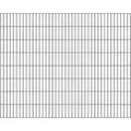 Doppelstab-Gittermatte, Typ 6/5/6, ohne Überstand, Breite 2000 mm x Höhe 1800 mm, Farbe: anthrazit - Grau/Dunkelgrau