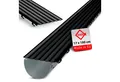 INEFA Dachrinne Laubfangstreifen Dachrinnen Laubschutz NW 100-150 (100-160mm), 100cm. 1 Stk., Dachrinnenschutz, Dachrinnenabdeckung Made in Germany