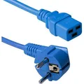 ACT Powercord mains connector CEE7/7 male (angled) (1.20 m, CEE 7/7) (AK5172)