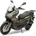 Motorroller Desert Grün 125ccm ADV Kraftradtrad ABS Wassergekühlt Keyless Go - Grün