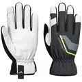 Portwest Arbeitshandschuhe A775 - Stretch Utility Lederhandschuh Schwarz Hochleistungshandschuh für Mechaniker 2XL