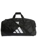 adidas Tra Def Duffle L - Reisetasche L black/white *NEU*