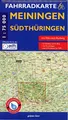 Fahrradkarte Meiningen, Südthüringen: Mit Röhn-Rennsteig-Radweg. Mit UTM-Gitter für GPS. Offizielle Karte des ADFC-Landesverbandes Thüringen. Wasser- ... Ilmenau, Suhl1:75.000 (Fahrradkarten)