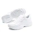 Puma Damen-Sneaker Cilia Mode Weiß, Farbe:weiß, UK Größe:41/2