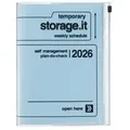 MARK'S 2025/26 Taschenkalender, A5 Storage.it // Blue