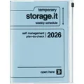 Mark'S 2025/26 Taschenkalender, A5 Storage.it // Blue (A5, Englisch) (59588474)