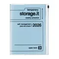 MARK'S Inc. | MARK'S 2025/26 Taschenkalender, A5 Storage.it // Blue | Buch