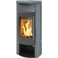 ABX Kaminofen Oslo gussgrau/Speckstein - Grau
