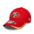 New Era 9Twenty NFL San Francisco 49Ers Baseballkappe für Erwachsene, Rot