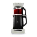 Karaca Çaysever Robotea Pro 4-in-1 Automatischer Glas-Teekocher, Wasserkocher & Kaffeemaschine 2500W mit Frischeanzeige, Babynahrungs-Wassererhitzungsfunktion und Sprachführung, Starlight