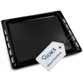 VIOKS Tiefes Backblech 445 x 375 x 33 mm Ersatz für Backblech Whirlpool 481010683239 & Bаckblech Tief für Backofen, Fettpfanne Backofen Ignis