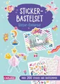 Bastelset für Kinder: Sticker-Bastelset: Glitzer-Einhörner: Über 200 Sticker und Bastelpapier | Bastelbuch für Einhorn-Fans ab 5 Jahren mit Vorlagen und Schritt-für-Schritt-Anleitungen