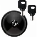 Meroni - Ufo3 Smart Duo Schloss Schwarz Für Nutzfahrzeug-hecktür + 2 Schlüssel - 8090s212pn