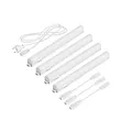 parlat LED Unterbau-Leuchten Rigel, je 31,3cm, je 397lm, warm-weiß, 4er Set