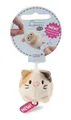 Kuscheltier Katze Angy 5cm - beige - Weiches NICI Plüschtier – niedliches Stofftier zum Kuscheln & Spielen – tolle Geschenkidee für Kinder & Erwachsene | 62377