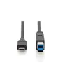 DIGITUS USB Type-C to USB Type-B Cable - 1m