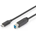Digitus USB-C Anschlusskabel, USB-C - USB-B